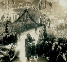 Powiększ zdjęcie Powitanie prezydenta Mościckiego w Grajewie we wrześniu 1928 r.